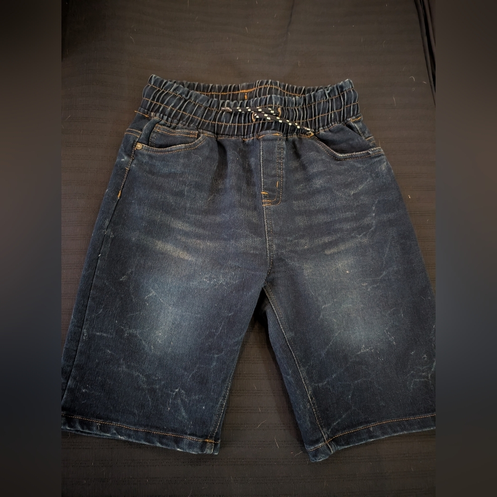 Tony Hawk Kids Dark Blue Denim Shorts‎ Size 14